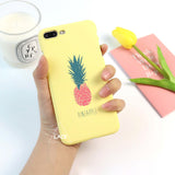 LACK Cartoon Pineapple Phone Case For iphone 5S 6 6S 7 Plus - Cacey