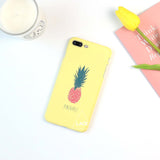 LACK Cartoon Pineapple Phone Case For iphone 5S 6 6S 7 Plus - Cacey