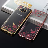 Nephy Rhinestones Case For Samsung Galaxy S8 Plus S6 S7 Edge S5 J Series - Cacey