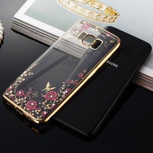 Nephy Rhinestones Case For Samsung Galaxy S8 Plus S6 S7 Edge S5 J Series - Cacey