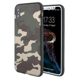 Lovebay Army Green Camouflage Case For iPhone X For iPhone 6 6S 7 8 Plus - Cacey