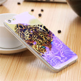 KISSCASE Blue Ray Patterned Case For iPhone 5s 5 SE 6s 6 7 8 - Cacey