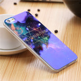 KISSCASE Blue Ray Patterned Case For iPhone 5s 5 SE 6s 6 7 8 - Cacey