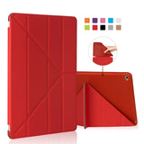 For iPad 9.7 2017 Case PU Leather Silicone Soft Back A1822 A1823 - Cacey