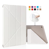 For iPad 9.7 2017 Case PU Leather Silicone Soft Back A1822 A1823 - Cacey