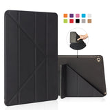 For iPad 9.7 2017 Case PU Leather Silicone Soft Back A1822 A1823 - Cacey