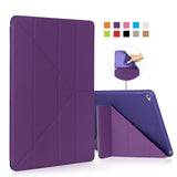 For iPad 9.7 2017 Case PU Leather Silicone Soft Back A1822 A1823 - Cacey