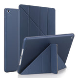 For iPad 9.7 2017 Case PU Leather Silicone Soft Back A1822 A1823 - Cacey